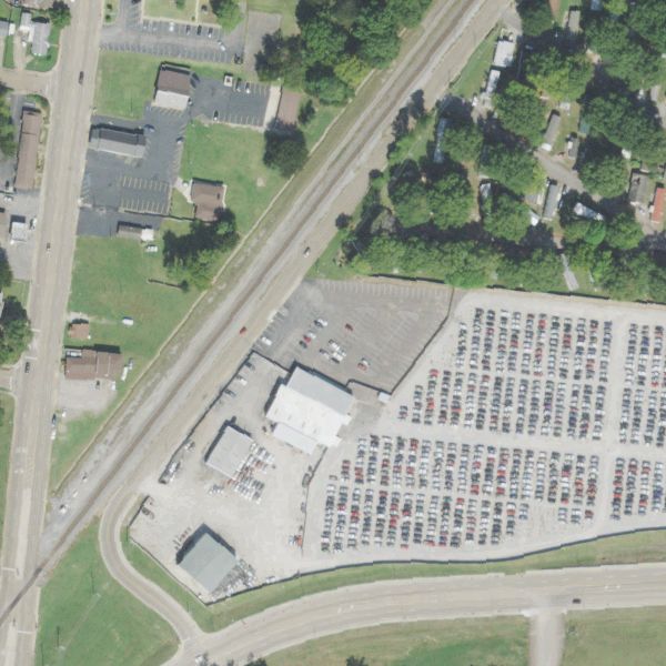 Aerial photo of U-Pull-It