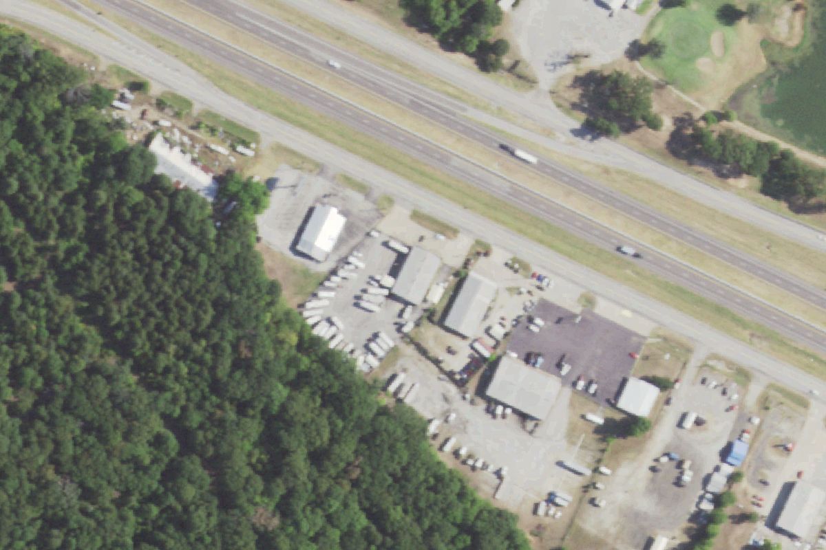 Aerial photo of Jeep Junkies of Texas at 18049 I-20 Frontage Road