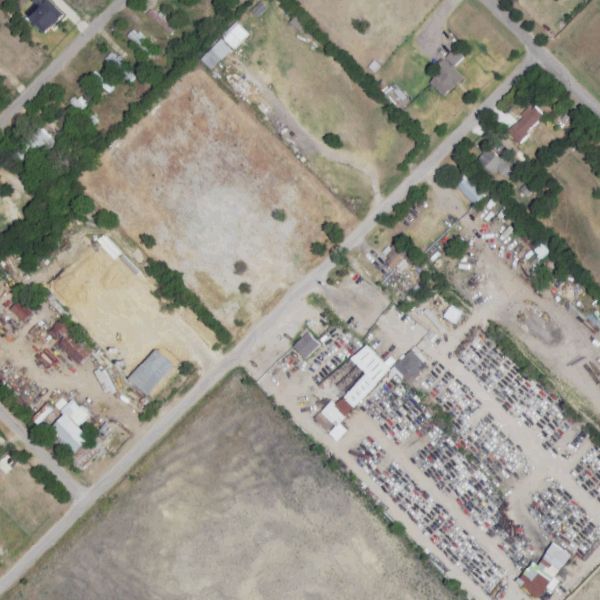 Aerial photo of Callahan Auto Parts