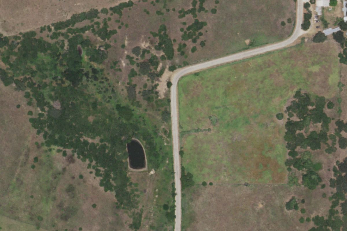 Aerial photo of John's Salvage & Auto Sales
