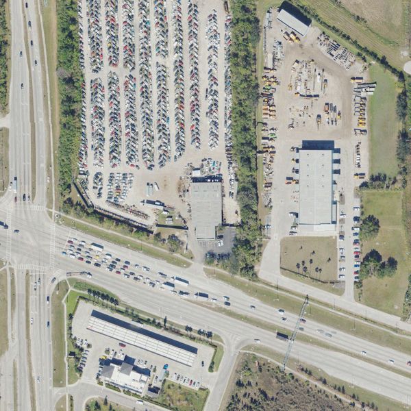 Aerial photo of LKQ Fort Myers