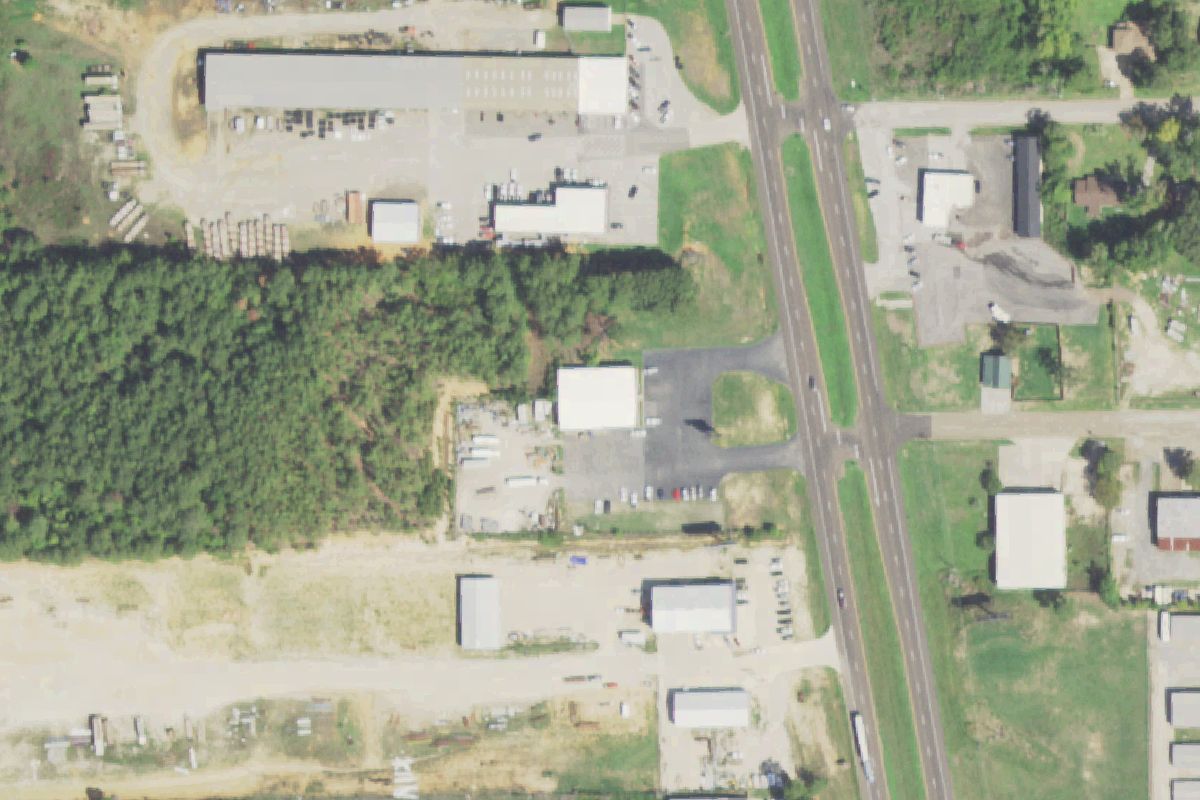 Aerial photo of Truck Parts World