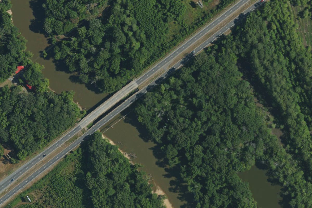 Aerial photo of Wayne Auto Salvage