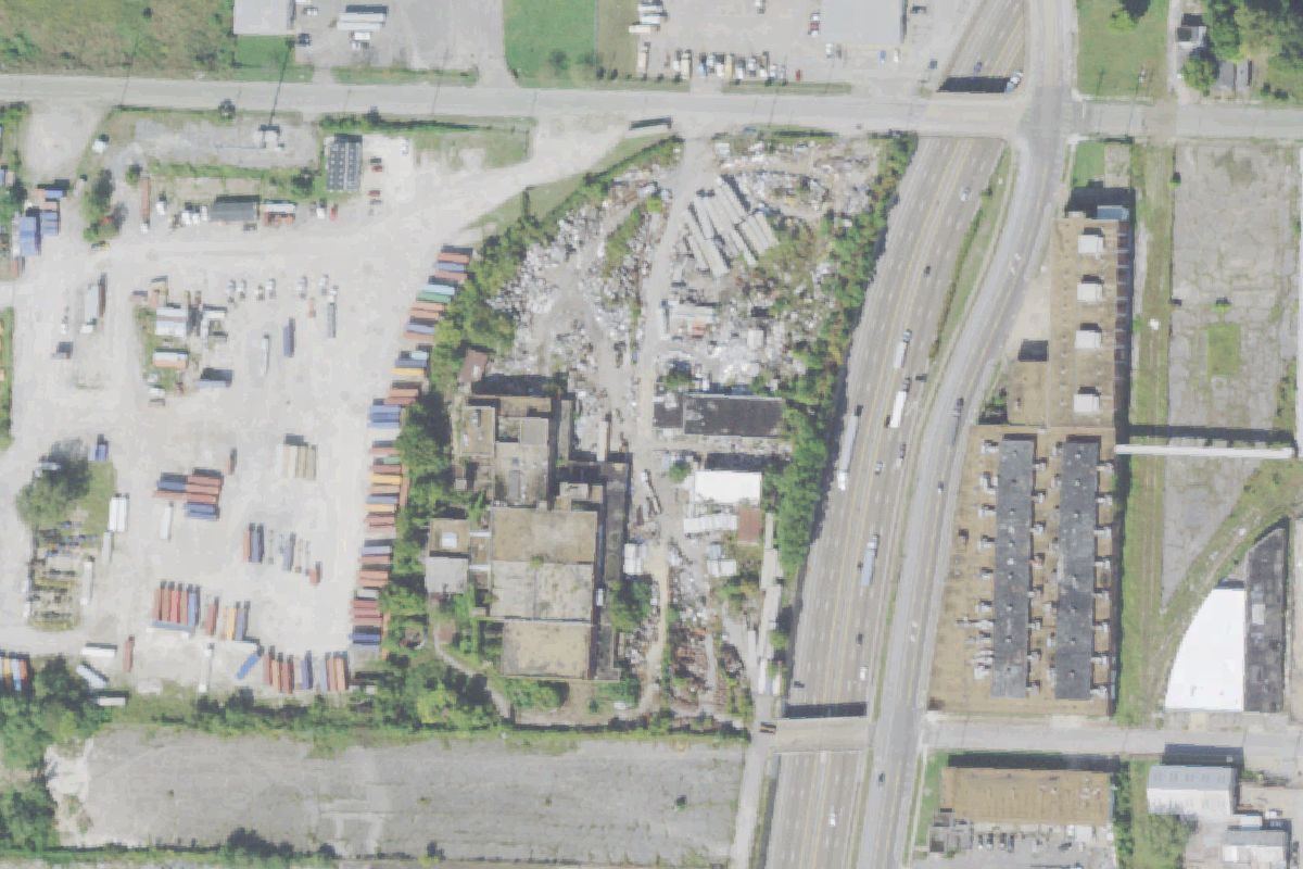 Aerial photo of A. Karchimer & Son