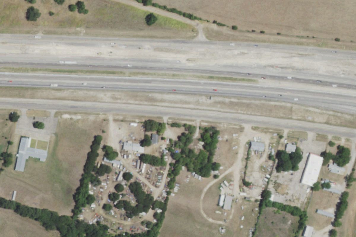 Aerial photo of Enterprise Recycling