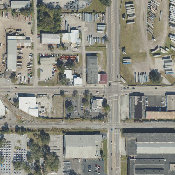 Aerial photo of TMT Salvage