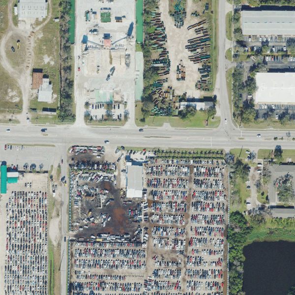 Aerial photo of Pull N Go Self Service Auto Parts