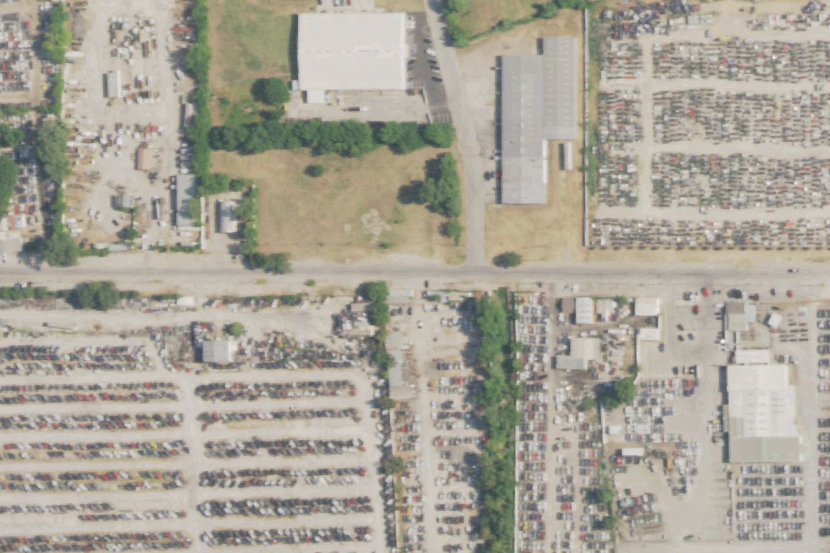 Aerial photo of AAA Packs at 5721 Elliott Reeder Rd