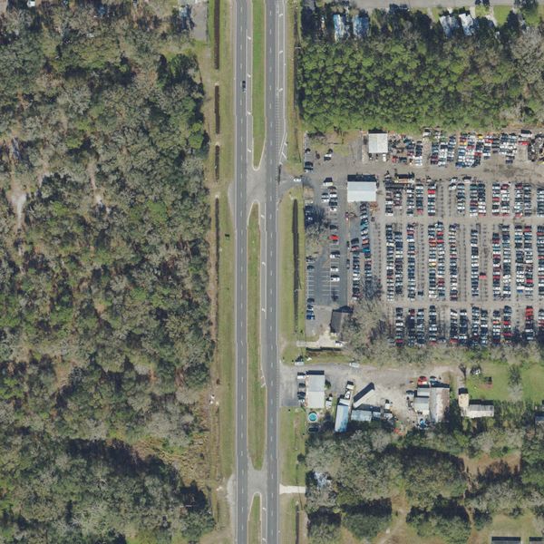 Aerial photo of Metal Recyclers