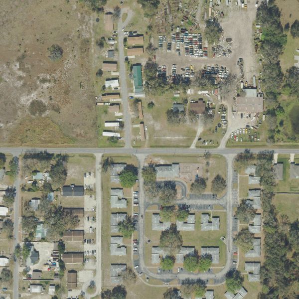 Aerial photo of Raw Auto Parts