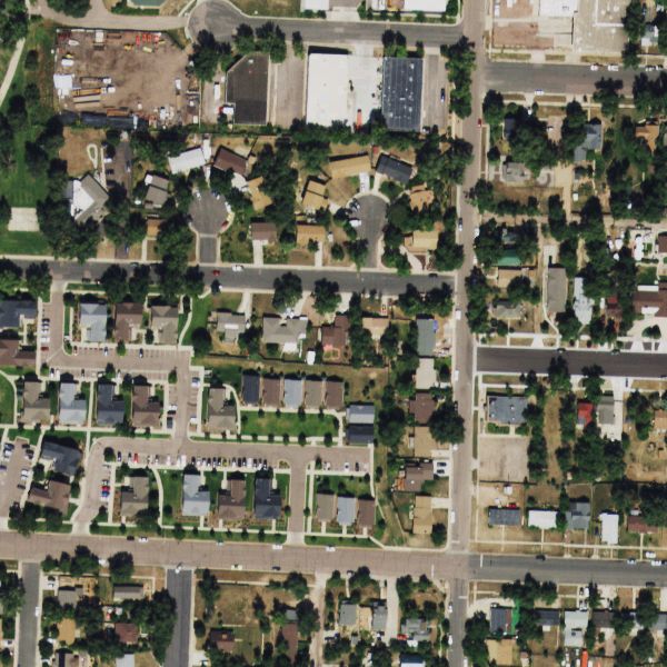 Aerial photo of A B C Used Parts