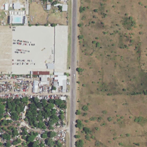 Aerial photo of Meribe Motors Auto Salvage