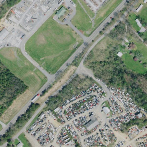 Aerial photo of Tri-City Auto Parts