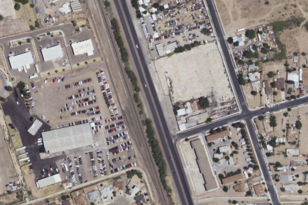 Aerial photo of Rio Grande Auto Parts