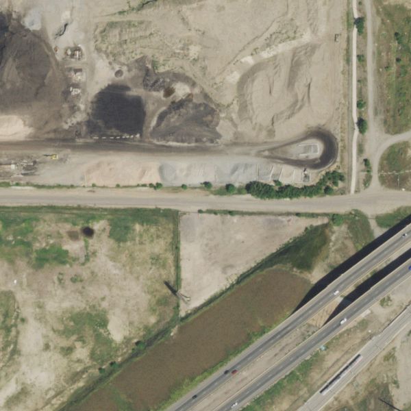 Aerial photo of Central Auto Parts