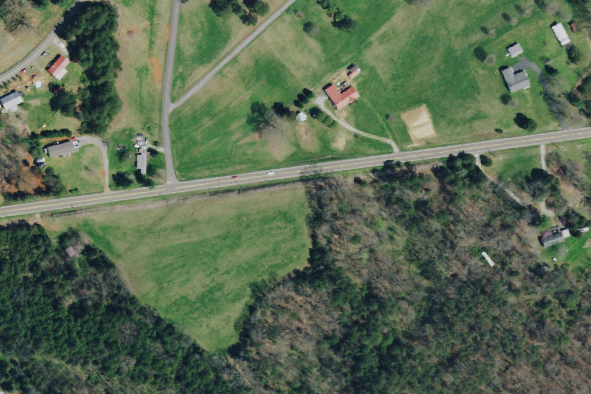 Aerial photo of Barnes Recycling
