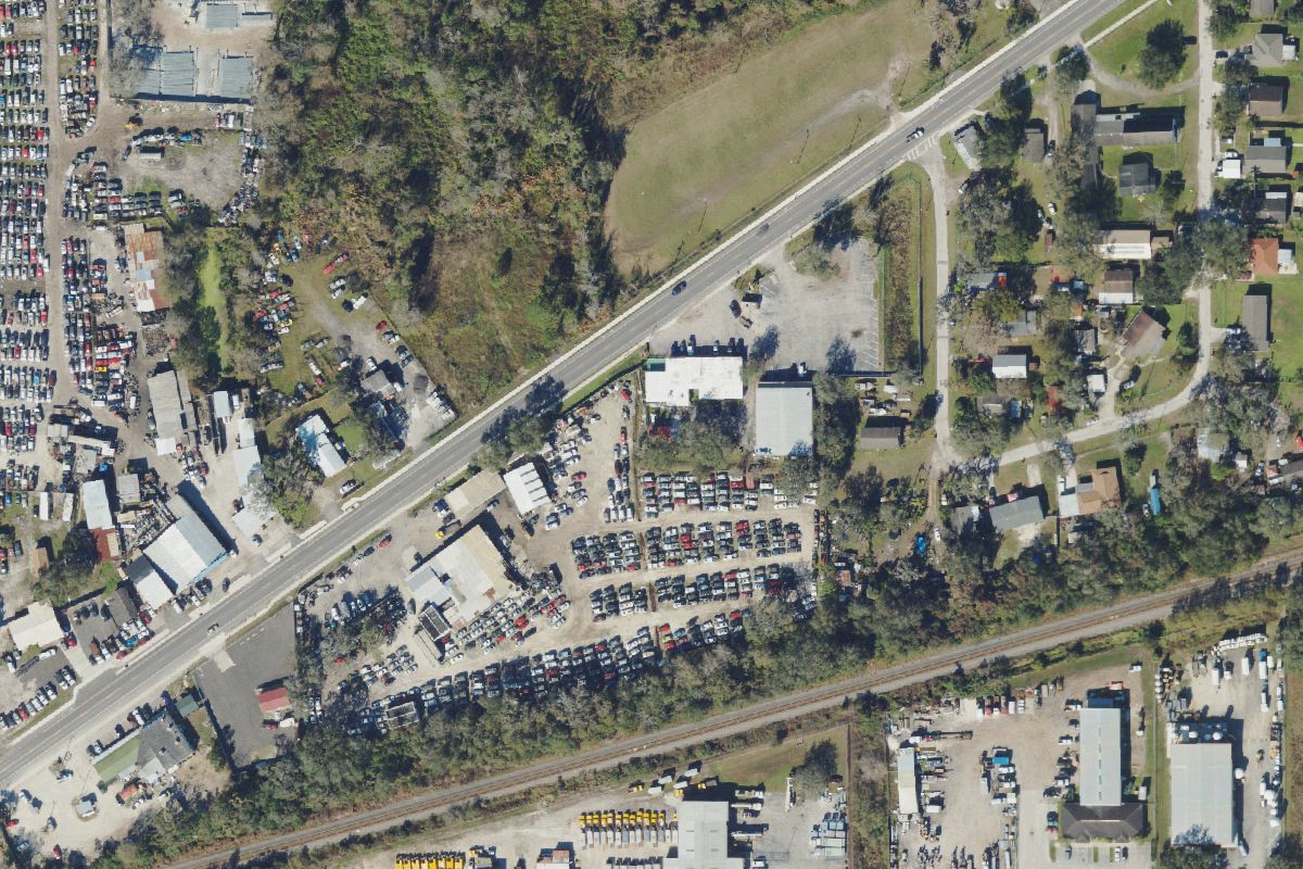 Aerial photo of Foreman's Auto Service