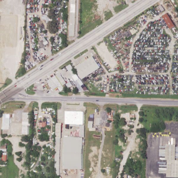 Aerial photo of Heles Used Auto Parts