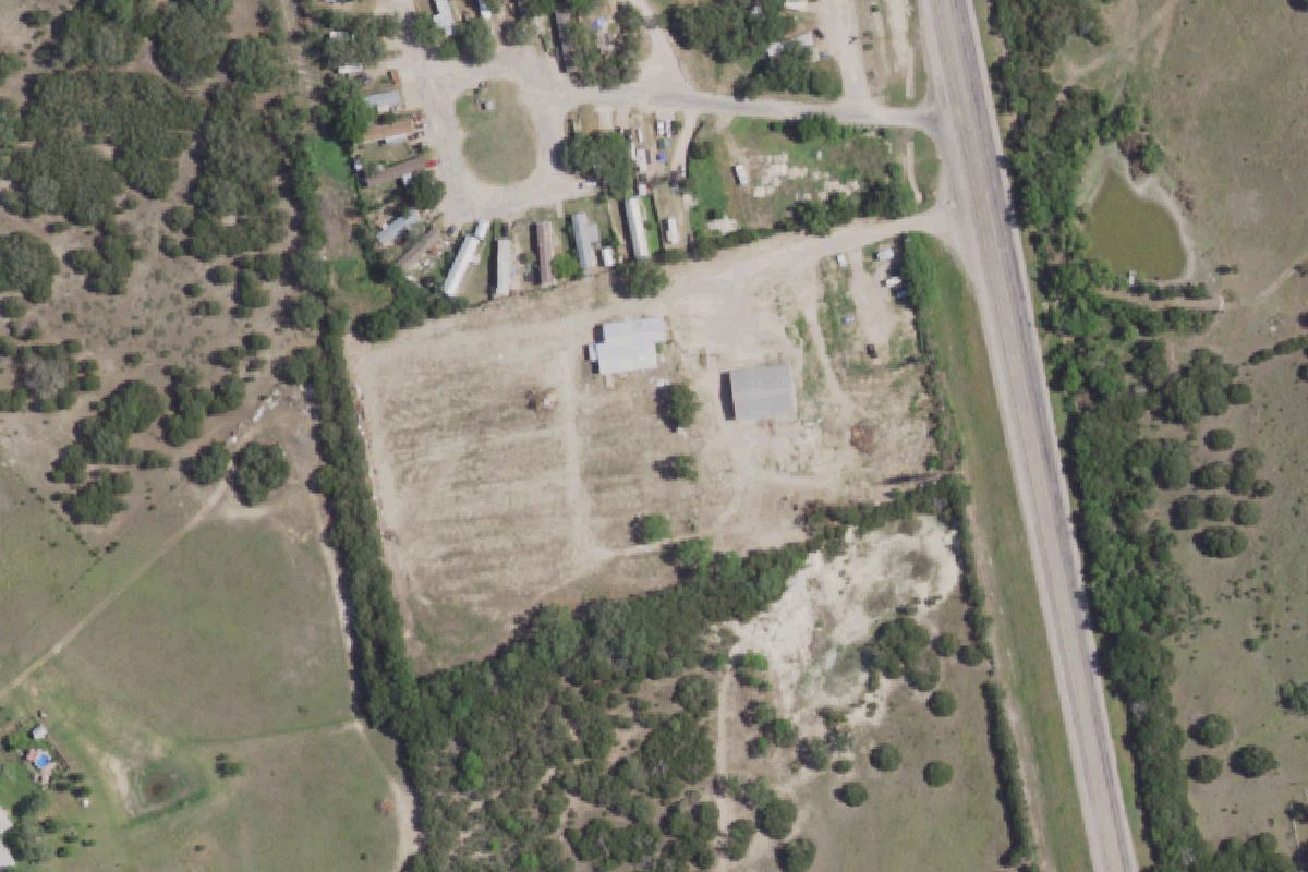 Aerial photo of Burnet Auto Salvage