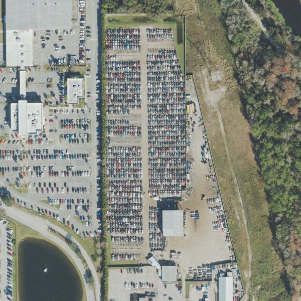 Aerial photo of Pick Your Part - Orlando