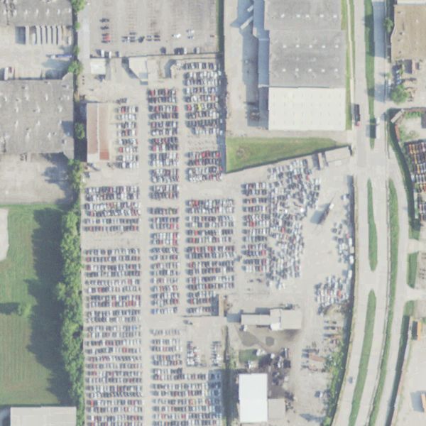 Aerial photo of Pick Your Part - Houston Wallisville