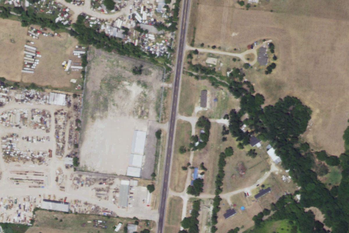 Aerial photo of Frontera Vehicle Sales & Parts