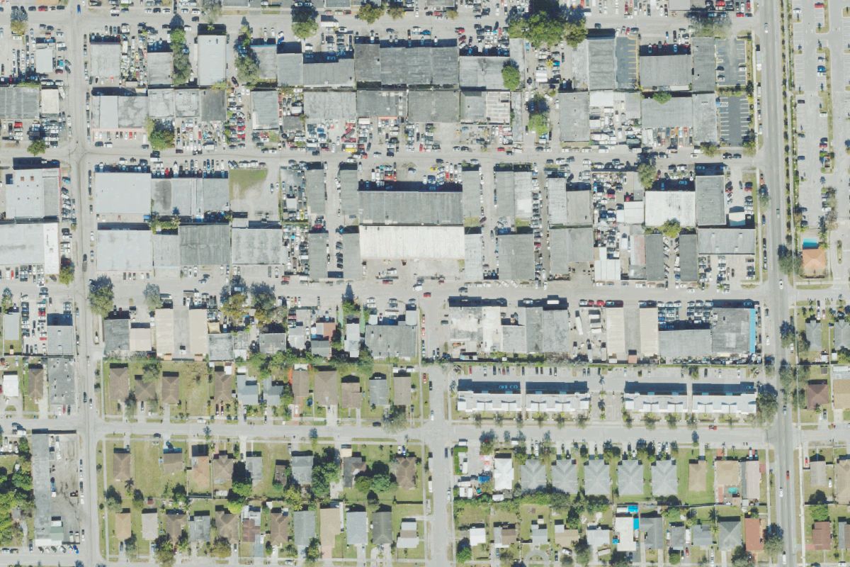 Aerial photo of Parts Trade Technologies