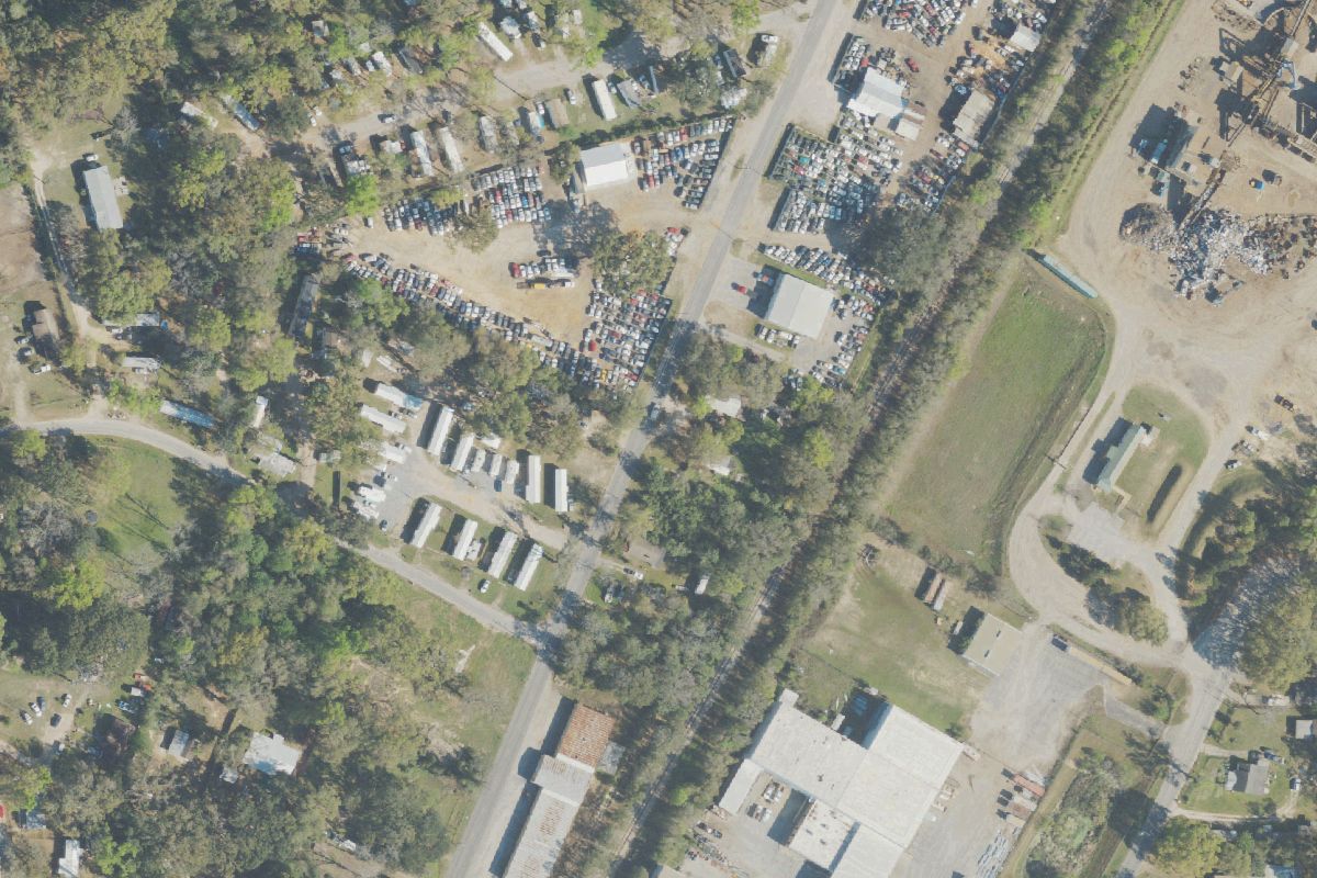 Aerial photo of Angelo's Parts & Services