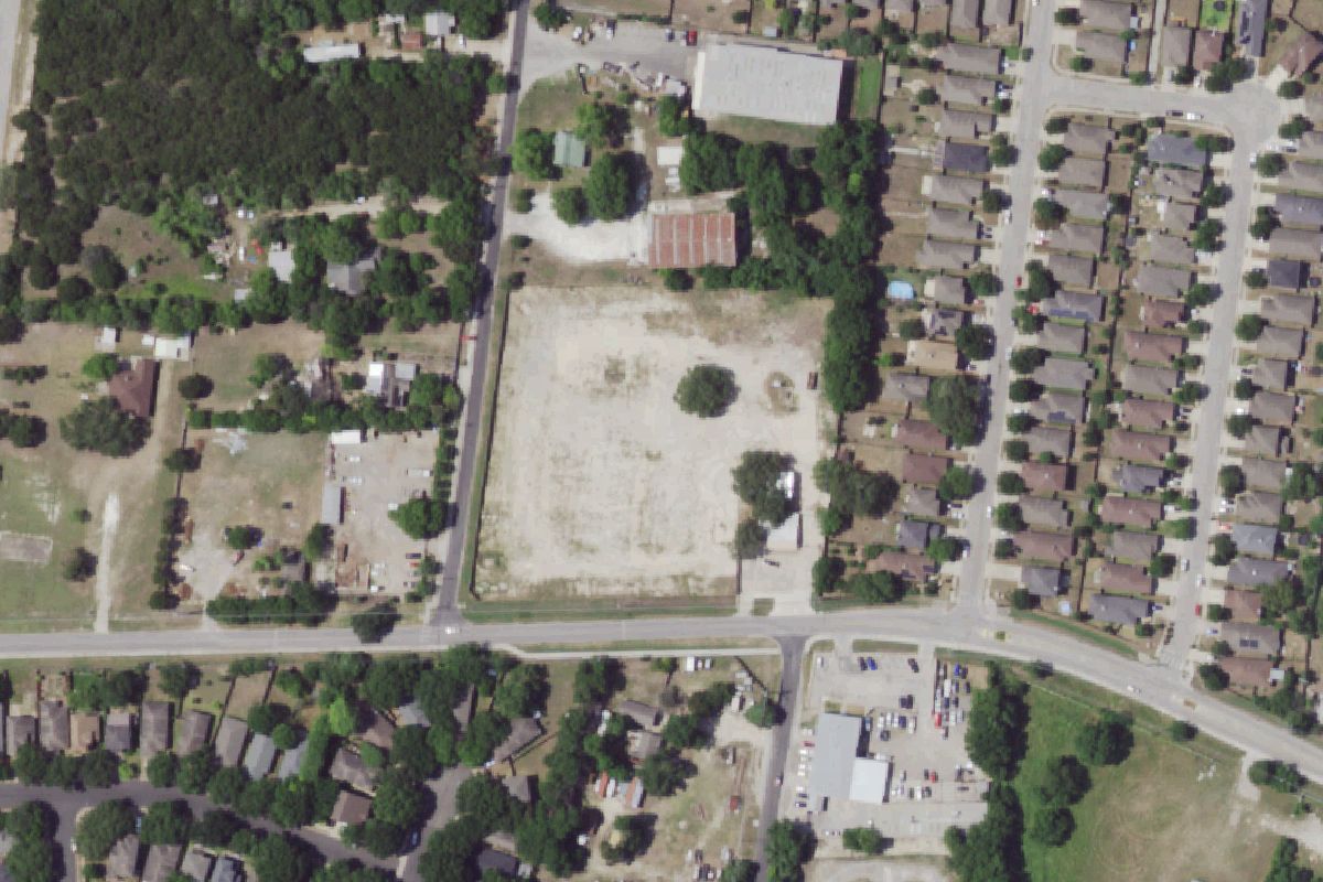 Aerial photo of Big 4 Auto Parts