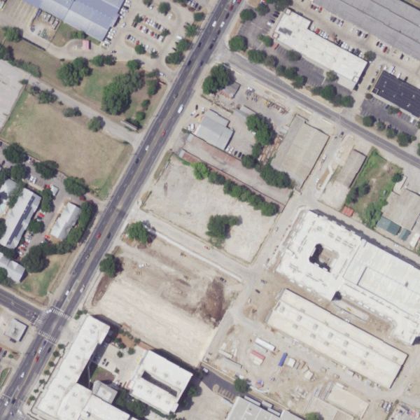 Aerial photo of Congress Lofts