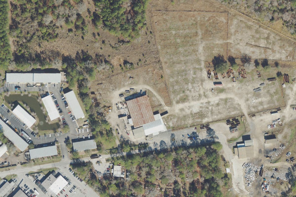 Aerial photo of CMC Recycling at 1508 NW 55th Pl