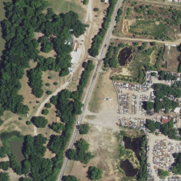 Aerial photo of Vasquez Auto Parts and Sales